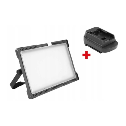 LENA LIGHTING MAGNUM MULTIBATTERY L 9250LM LAMPA WARSZTATOWA + ADAPTER MAKITA